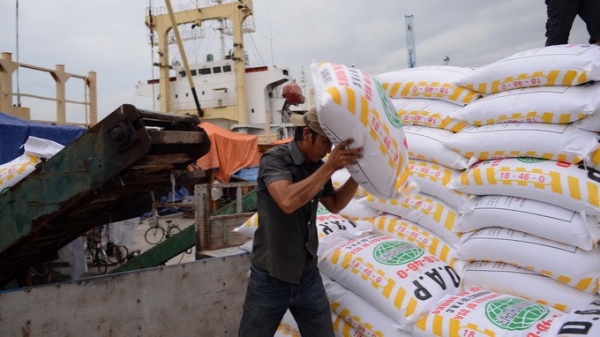 Le Vietnam importe 1,25 million de tonnes d'engrais du marché chinois