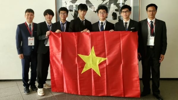 El equipo de Vietnam ganó 5 medallas en la Olimpiada Internacional de Física