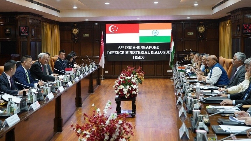 India-Singapore defense dialogue, affirming strong ties