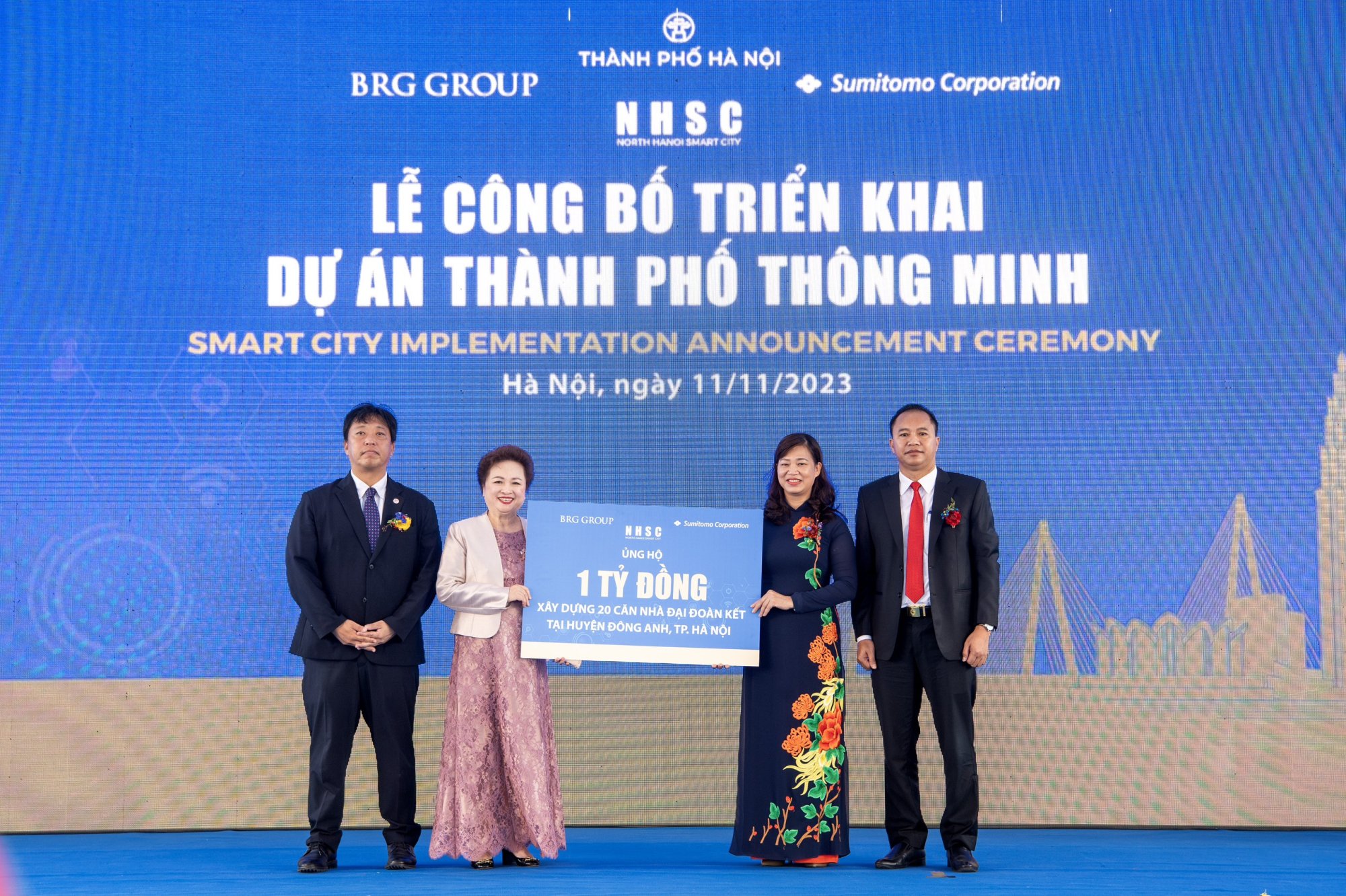 Offizielle Ankündigung der Umsetzung des Smart City-Bildes 5 von Bac Ha Noi