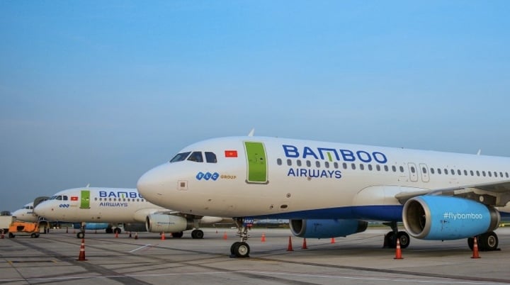 Bamboo Airways fleet.