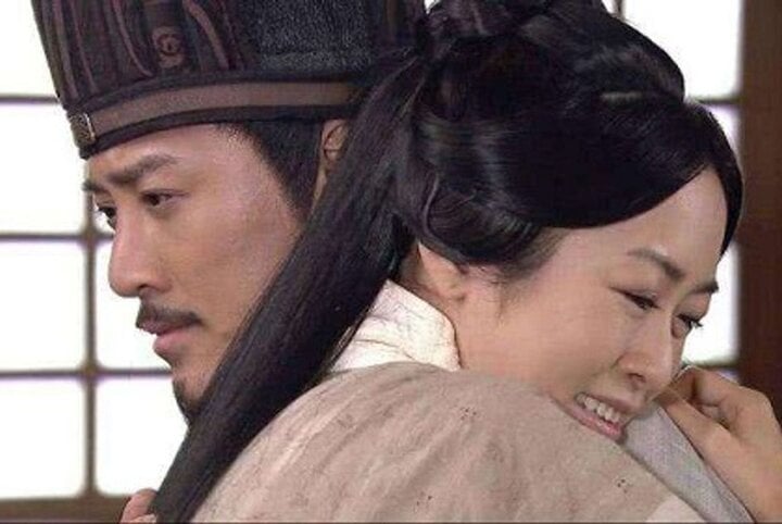 Zhuge Liang und seine Frau im chinesischen Fernsehen.