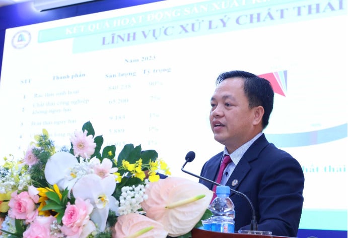 Mr. Tran Chien Cong, General Director of Biwase. Photo by Le Toan