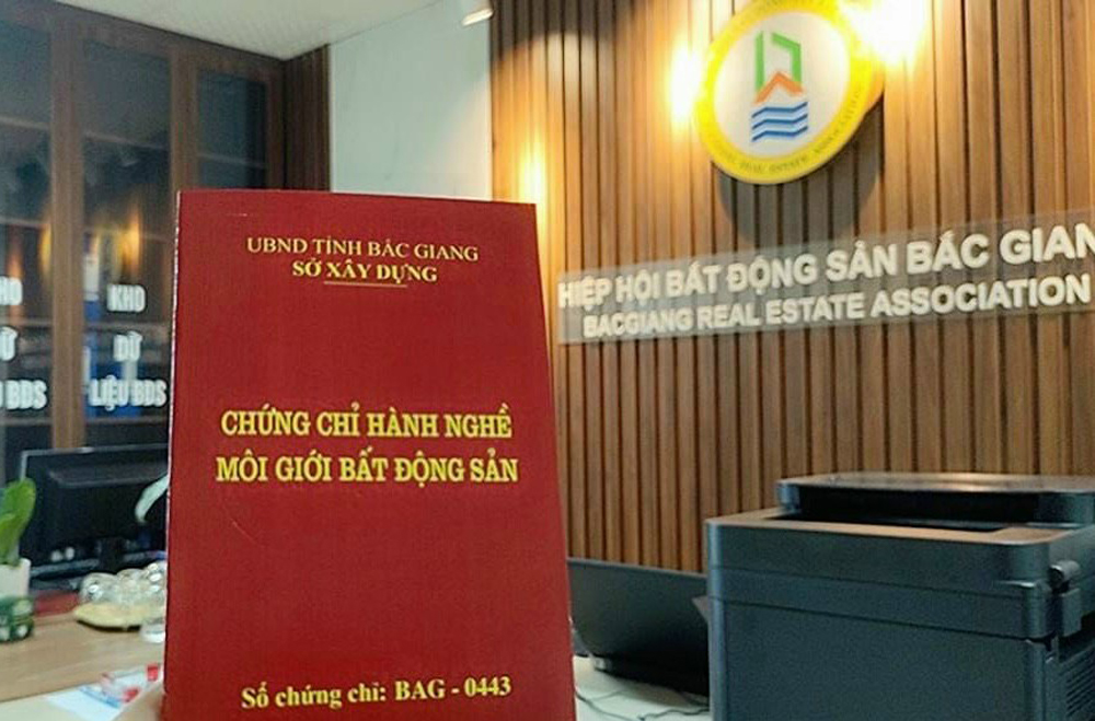 Sát hạch, chứng chỉ hành nghề, môi giới bất động sản, Bắc Giang.