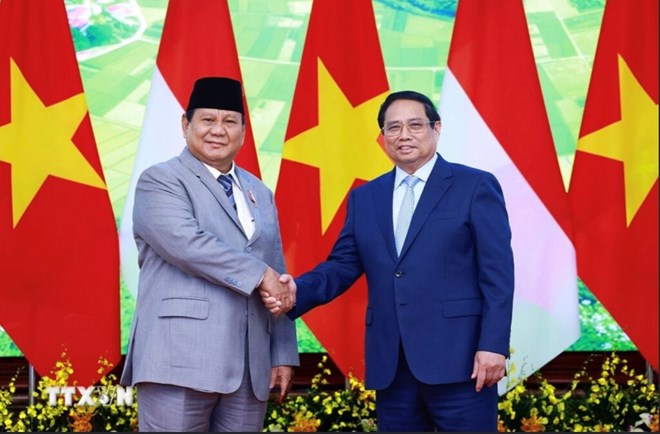 El Primer Ministro recibe al Presidente electo de Indonesia
