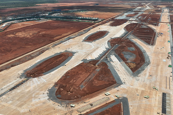 롱탄공항 국제여객터미널 건설.