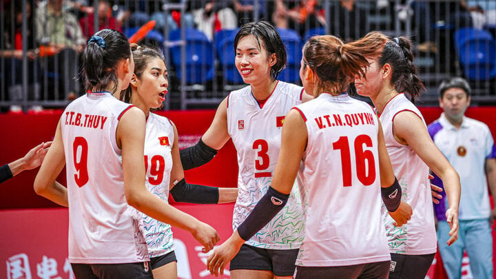 Die vietnamesische Frauen-Volleyballmannschaft hatte ein erfolgreiches Jahr 2023.