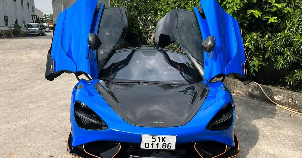 VietinBank incauta el superdeportivo McLaren 765LT que perteneció al magnate de las orquídeas