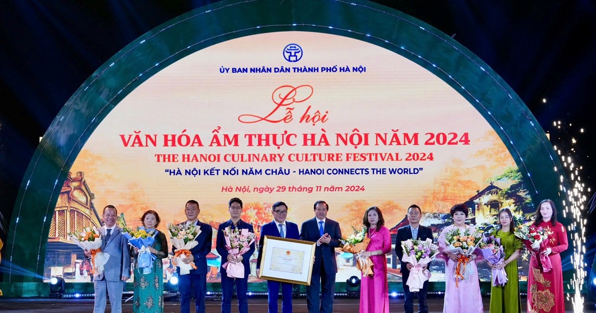 Anuncio de la decisión de registrar el “Pho Hanoi” como Patrimonio Cultural Inmaterial Nacional