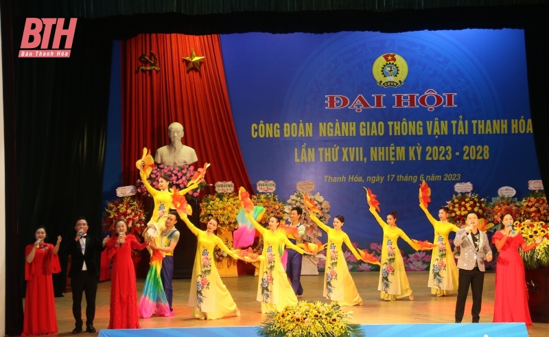 The 17th Congress of Thanh Hoa Transport Trade Union, term 2023-2028