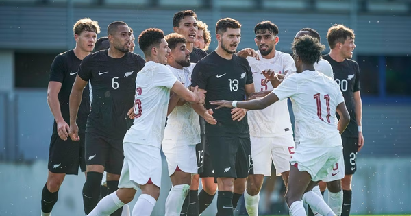 New Zealand team explains why they withdrew from the match with Qatar despite leading 1-0