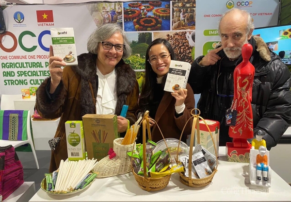 OCOP products, Vietnamese handicrafts attract European customers