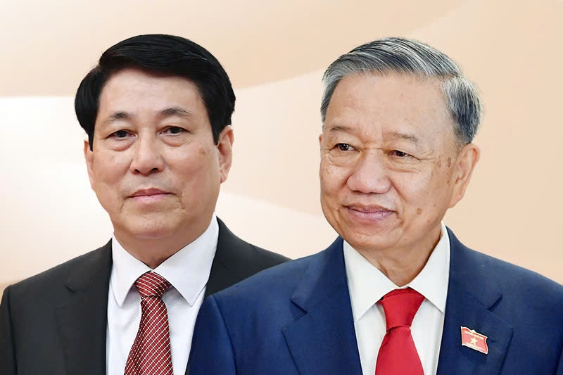 El Secretario General Lam y el Presidente Luong Cuong trasladaron la delegación de la Asamblea Nacional