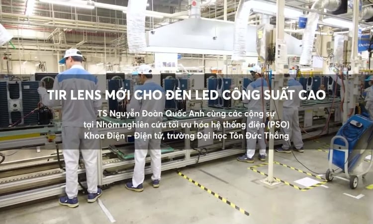 TIR lens mới cho đèn LED