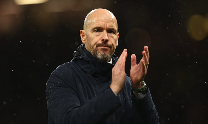 Ten Hag fue criticado por no crear un estilo de juego claro para el Manchester United. Foto: Reuters