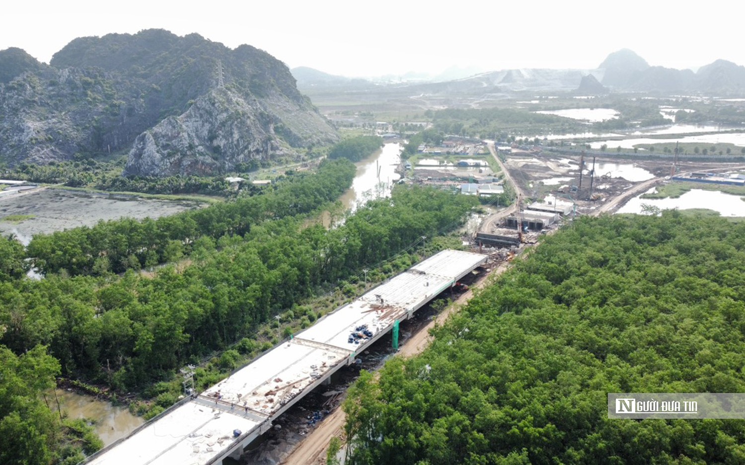 Immobilier - Le projet de pont de 2 000 milliards reliant Hai Phong - Quang Ninh est sur le point d'atteindre la ligne d'arrivée (Image 2).