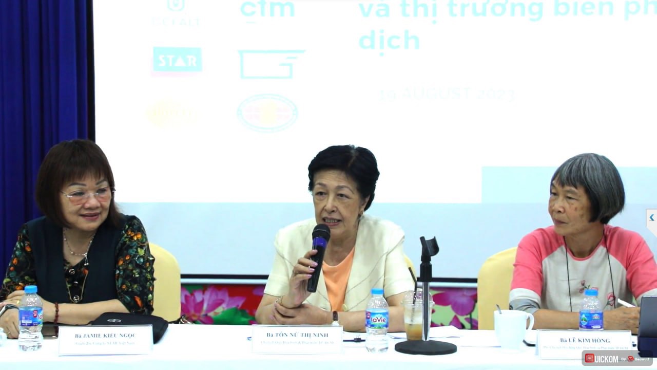 Sinh viên biên phiên dịch phải 'hân hoan thích nghi' với máy dịch - Ảnh 2.