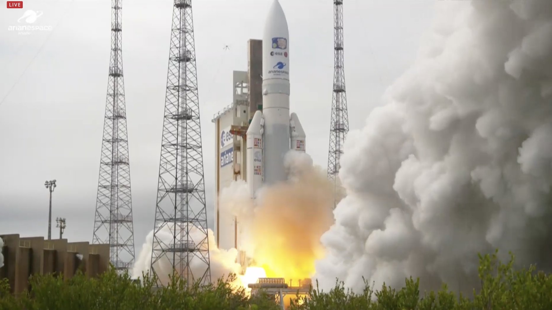 Europas Saft-Raumschiff erobert erfolgreich den Planeten Bild 1
