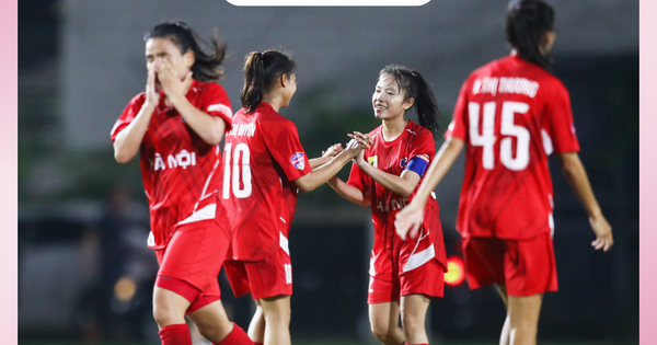 U.19 ฮานอย คว้าชัยชนะเหนือ Bich Thuy จูเนียร์อย่างน่าตื่นเต้น พร้อมหวังคว้าตำแหน่งสูงสุด