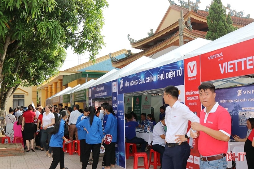 Nghi Xuan's first locality to organize a digital transformation festival