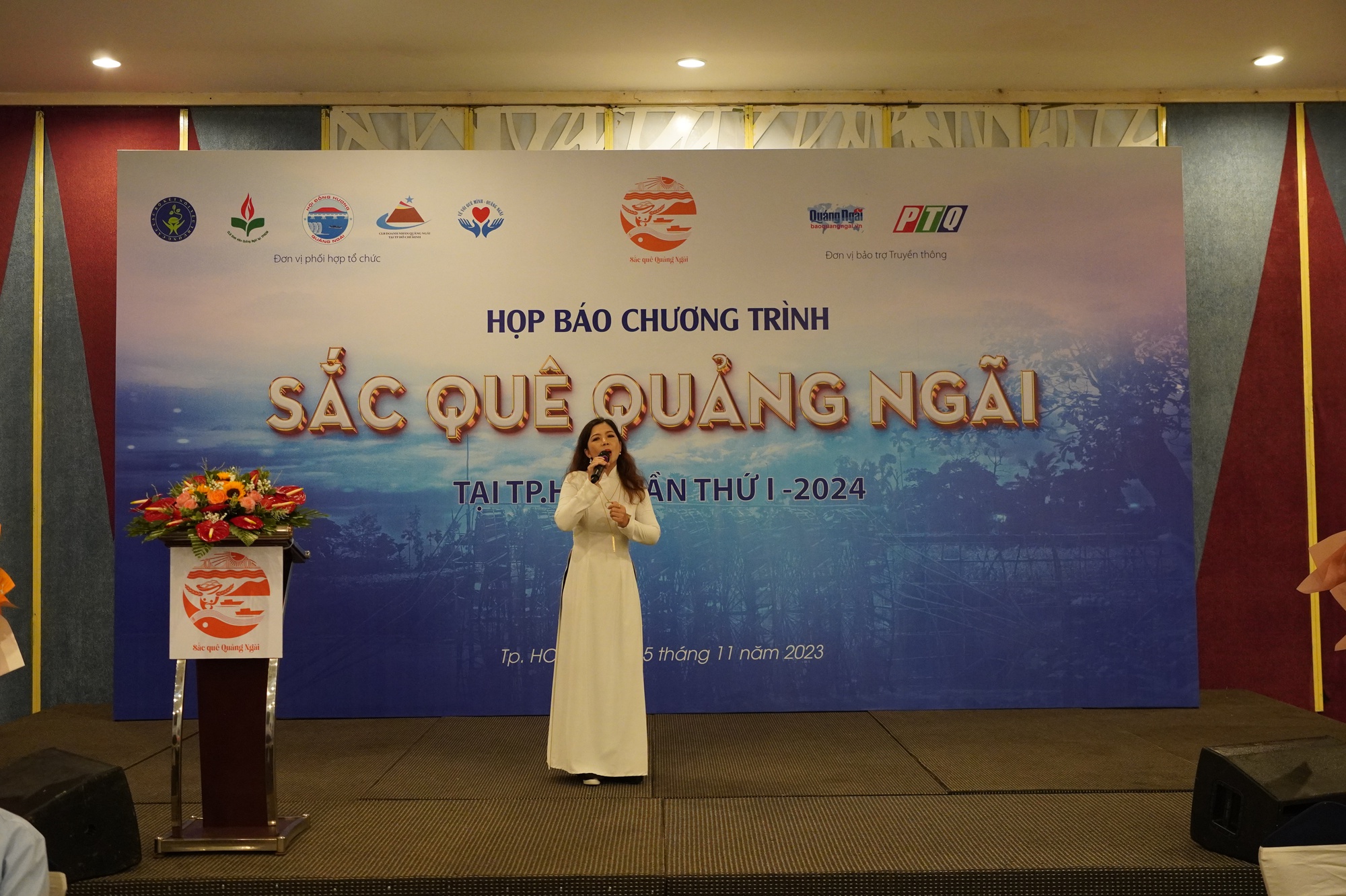 Khởi động chương trình Sắc quê Quảng Ngãi 2024 tại TP HCM - Ảnh 1.