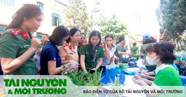 Compañía Urenco - Policía Municipal. Hanoi: Juntos hacia el Día Mundial del Medio Ambiente