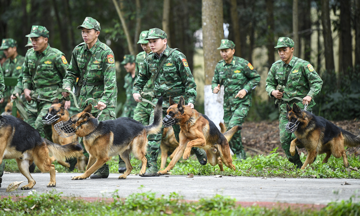 'Trinh sát' mắt tinh, tai thính của biên phòng