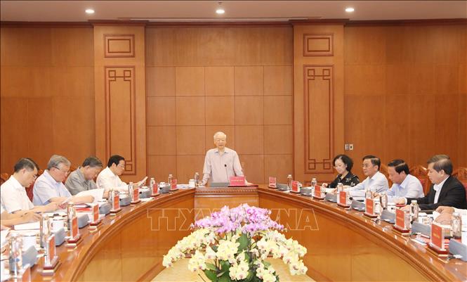 Meeting scene. Photo: Phuong Hoa/VNA