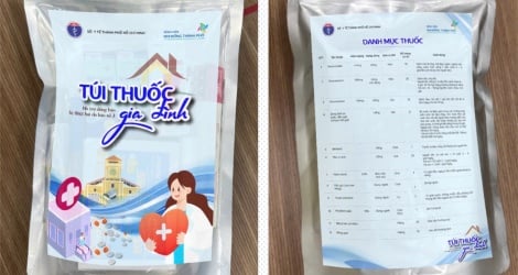 Khẩn trương gửi 30.000 “Túi thuốc gia đình” hỗ trợ các tỉnh chịu ảnh hưởng bão Yagi