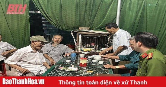 Mô hình dòng họ tự quản về ANTT ở Triệu Sơn