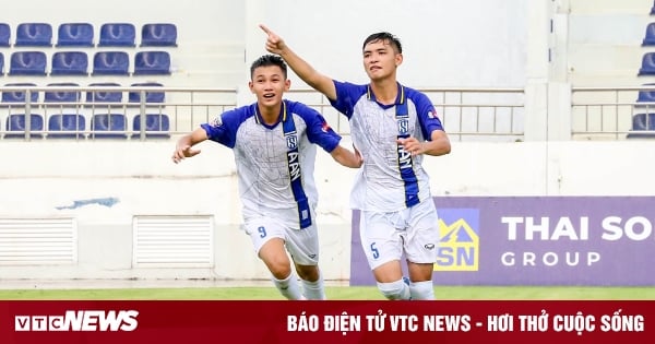 Xác định 2 đội bóng đầu tiên vào bán kết giải U15 Quốc gia 2023