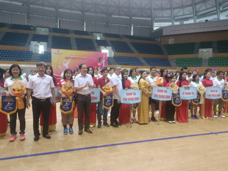 Opening of the 18th Thanh Tra Newspaper National Badminton Tournament