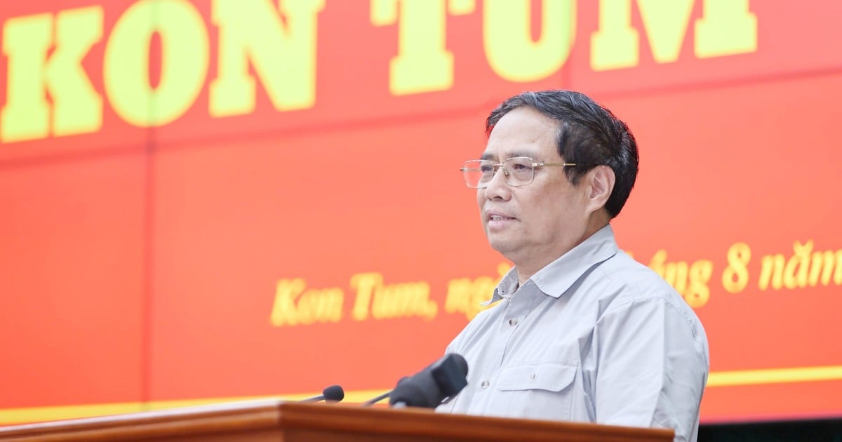 Prime Minister Pham Minh Chinh: Kon Tum promotes industrial and tourism development