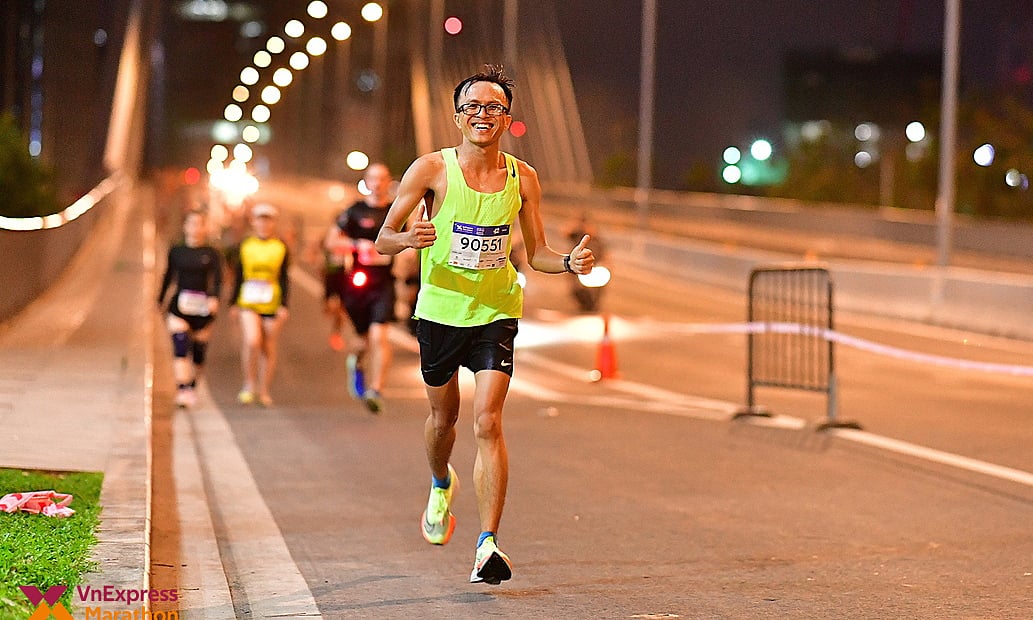 Vier Distanzen des Ho-Chi-Minh-Nachtlaufs 2024 entsprechen internationalen Standards