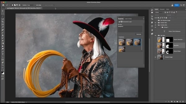 Adobe met à jour la fonctionnalité de création d'images AI pour Photoshop