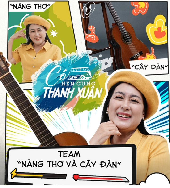 Nghệ sĩ Thanh Thủy được mệnh danh là "nàng thơ" của chương trình "Có hẹn cùng thanh xuân".