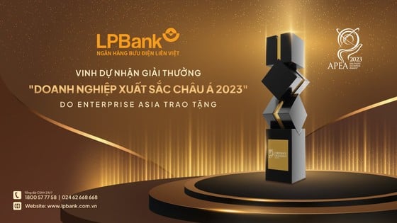 LPBank continues to receive the 2023 Asian Enterprise Excellence Award