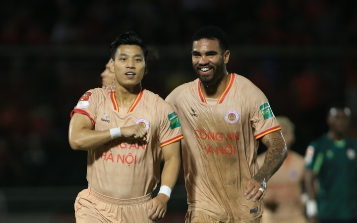 Trực tiếp bóng đá CLB Công an Hà Nội vs SLNA vòng 9 V-League - 1