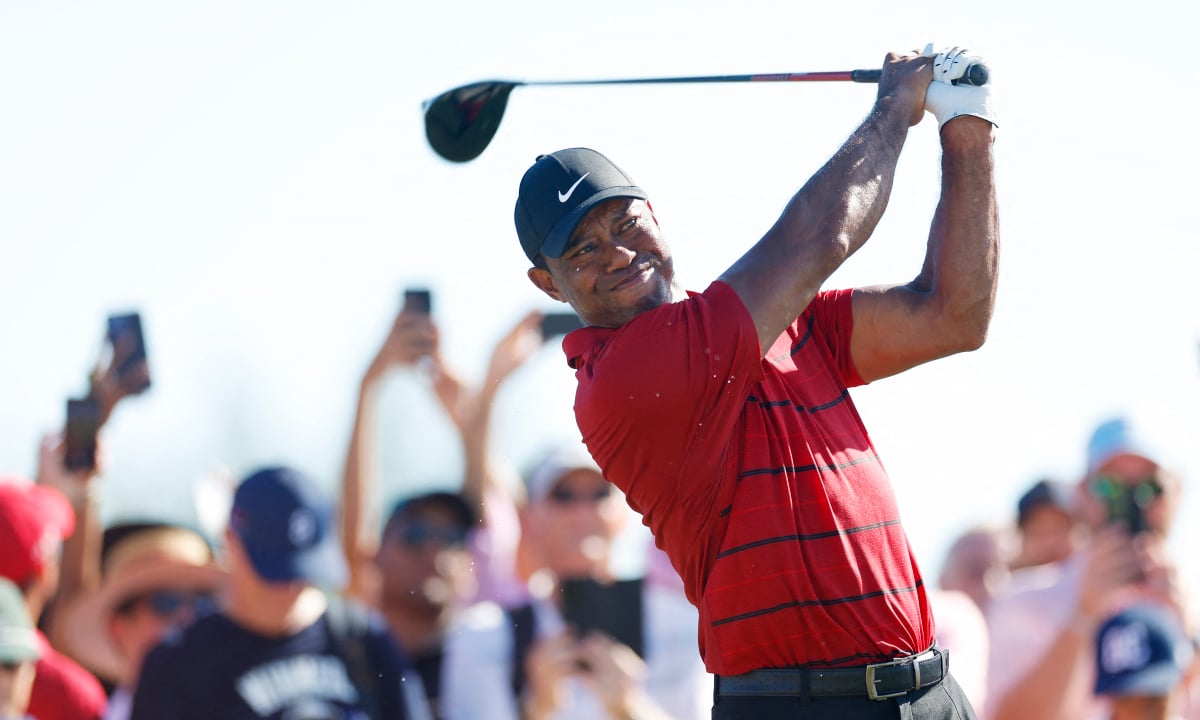 Tiger Woods landet bei der Hero World Challenge fast auf dem letzten Platz