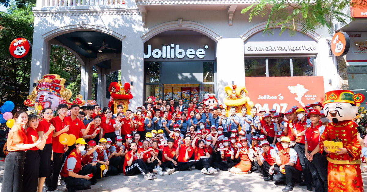 Jollibee đạt cột mốc 200 cửa hàng tại Việt Nam