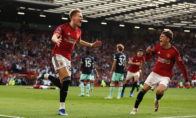 McTominay giải cứu Man Utd sau khi được tung vào. Ảnh: Reuters