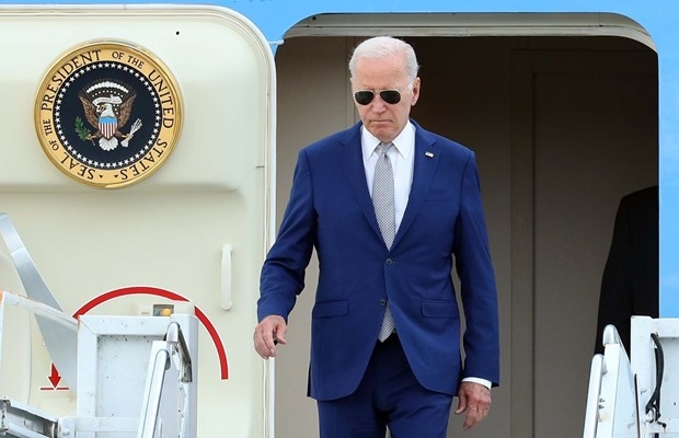 US President Joe Biden has arrived in Hanoi, beginning a state visit to Vietnam.