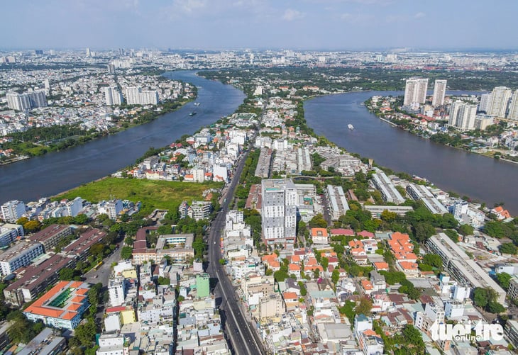 Bán đảo Bình Quới - Thanh Đa - Ảnh: CHÂU TUẤN 