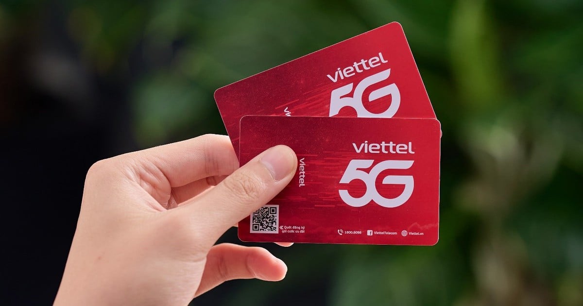 ViettelのNINEパッケージシステムを通じて5Gユーザーになりましょう