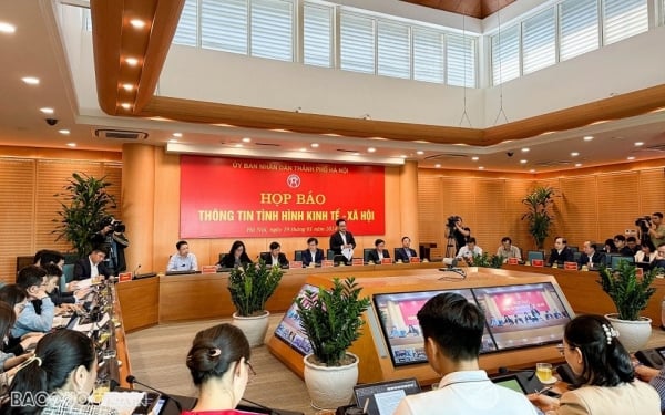 Hanoi's GRDP growth is 1.24 times that of the whole country.