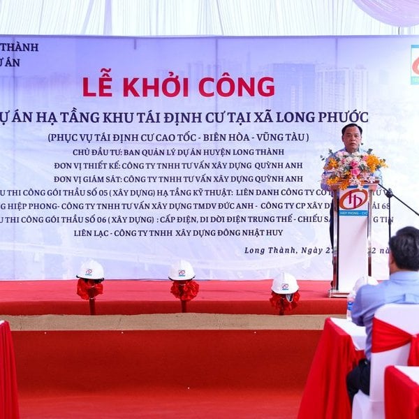 Construction of Long Phuoc resettlement area started