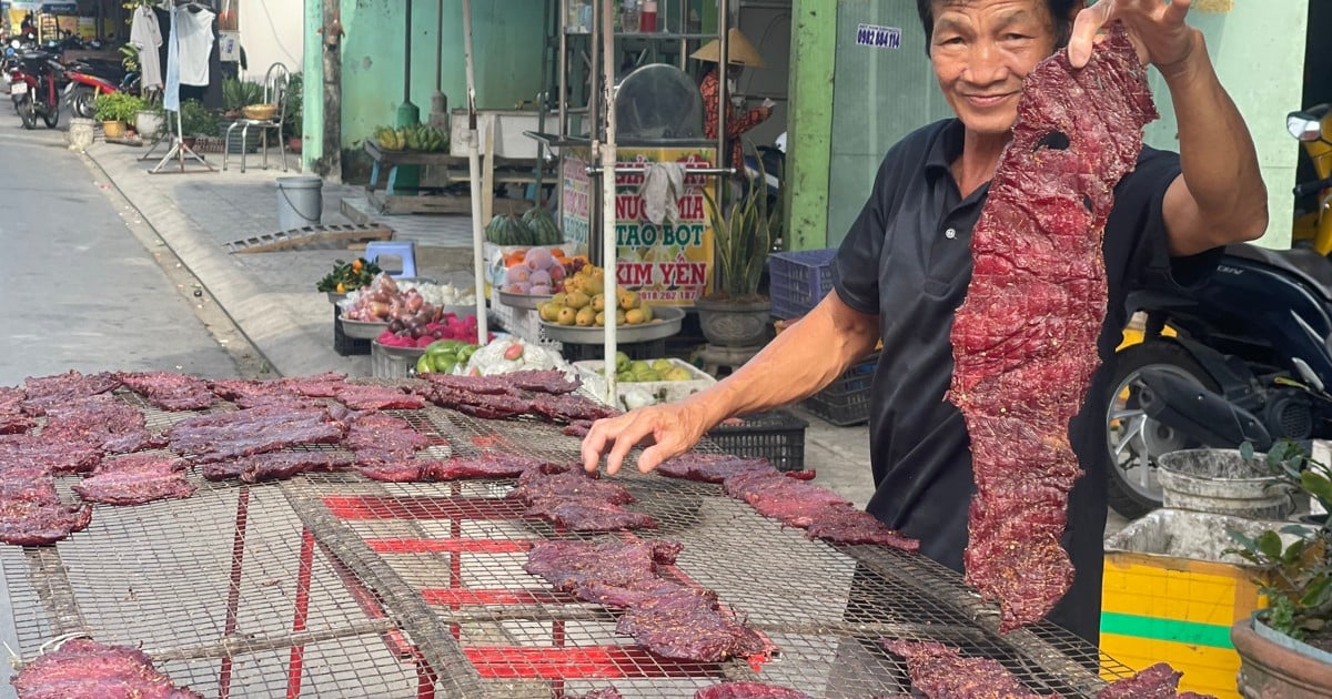 Nức tiếng khô trâu Phước Long