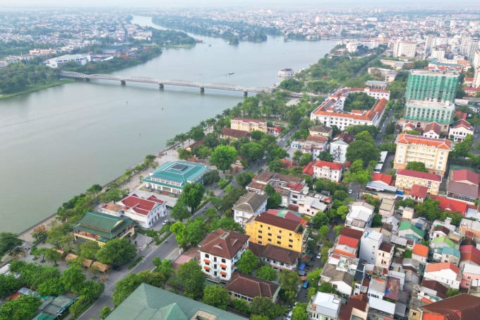 Hue City Center seen from above. Photo: Vo Thanh