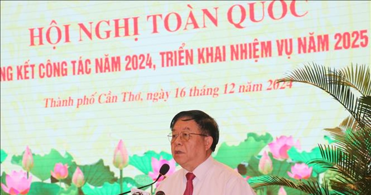 Hội nghị toàn quốc tổng kết công tác tuyên giáo năm 2024