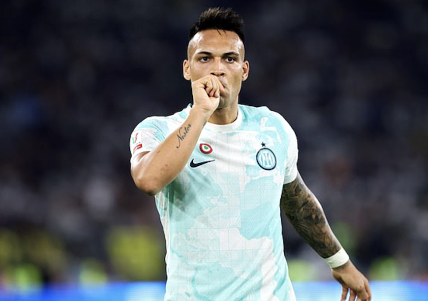  Lautaro Martinez glänzte mit einem Doppelpack und verhalf Inter so zur erfolgreichen Verteidigung des Coppa Italia-Titels. Foto: Dailymail